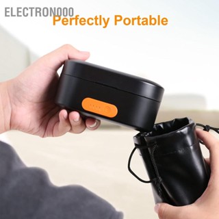 Electron000 กล่องชาร์จไมโครโฟนเคสชาร์จไร้สายแบบพกพาสำหรับ Rode Wireless GO Ii