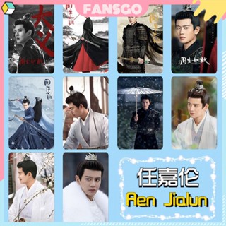 สติกเกอร์การ์ด ลายรถบัสนักเรียน Ren Jialun Zhousheng Rujia Merchandise Lifetime สําหรับติดตกแต่ง