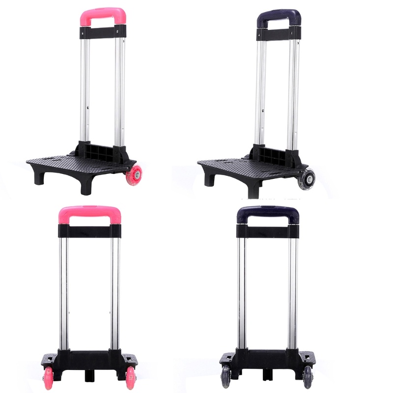 Backpack Trolley for School Bags Pet Bag 2-Wheel Foldable Trolley Cart Hand Cart