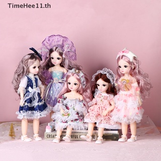 Timehee ตุ๊กตาข้อต่อขยับได้ 23 ข้อต่อ 30 ซม. พร้อมตาโต 3D DIY สําหรับตกแต่ง TH