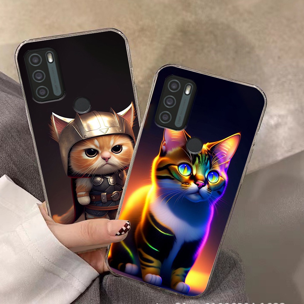 เคส Vsmart Star 5 / vsmart Joy 4 / vsmart Live 4 พร้อมลายแมวสุดน่ารัก