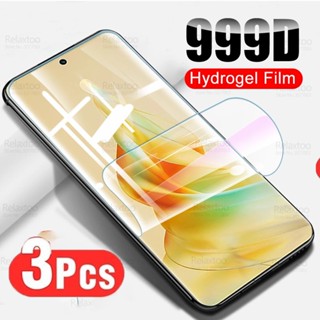 ฟิล์มไฮโดรเจลนิ่ม กันรอยหน้าจอ ขอบโค้ง สําหรับ OPPO Reno 8T 5G Reno8 T 4G 2023