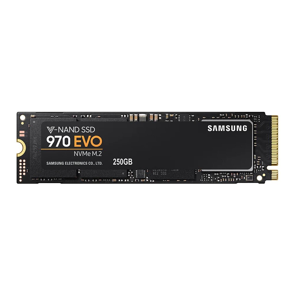 SAMSUNG 970 EVO 250GB - NVMe PCIe M.2 2280 SSD (MZ-V7E250BW)