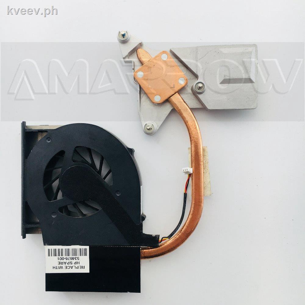 แล็ปท็อป CPU Cooling Heatsink FAN Cpu Cooler สําหรับ HP Compaq CQ61 G61 CQ71 G71 534675-001 532605-0