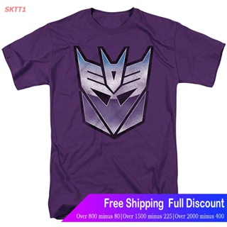 เสื้อยืดโอเวอร์ไซส์ เสื้อยืดผู้ชายและผู้หญิง Transformers Vintage Decepticon Logo Unisex Adult T Shirt For Men And_09