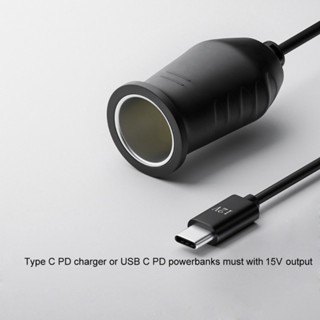 Godd สายเคเบิลควบคุม USB C ตัวผู้ เป็น 15V สําหรับรถยนต์