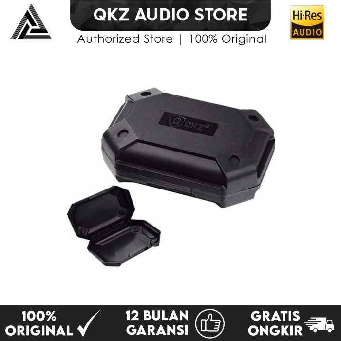 QKZ หูฟัง ABS Case Hardcase หูฟังชุดหูฟัง Case