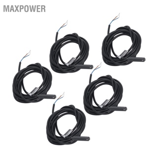 Maxpower 5 ชิ้นแม่เหล็กเซนเซอร์สวิตช์เหนี่ยวนำความถี่สูง ABS 2 สาย NO 100mA AC DC 5-240V