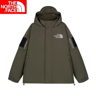 (Ready Stock） The North Face เสื้อแจ็กเก็ตกันฝน มีฮู้ด กันน้ํา ระบายอากาศ พลัสไซซ์ สําหรับขี่จักรยานกลางแจ้ง ทุกเพศ