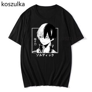 My Hero Academia T-Shirt Men Manga Tees Deku Tshirt Funny Harajuku Anime Boku No Hero Academia Tshirt Shoto Todorok_04