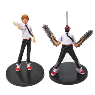 โมเดลฟิกเกอร์ Chainsaw Man Denji Action Figure แบบตั้งโต๊ะ สําหรับตกแต่ง