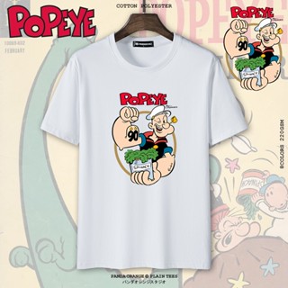 เสื้อคู่รัก - เสื้อยืด POPEYE เสื้อเชิ้ตอะนิเมะขนาดบวกเสื้อยืดสําหรับผู้หญิงและเสื้อเชิ้ตสําหรับผู้_03