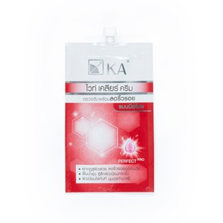 10 เค.เอ. ครีม ไวท์เคลียร์ กรัม (ซอง)ผลิตภัณฑ์ดูแลผิวหน้าKA WHITE CLEARCREAM 10G(SACHET)