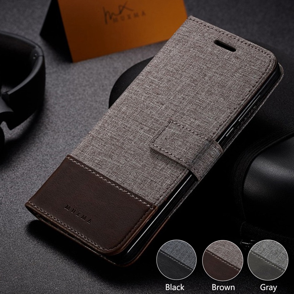 เคสฝาพับ เคสเปิดปิด Case for Xiaomi POCO M6 4G M5s X6 X5 X4 F5 F6 Pro 5G 14 Ultra 13 13T 12T 12x 12s Mi 11 Lite 5G NE Redmi Note 13 Pro+ Plus 12 11 11S 10 2022 10S เคสโทรศัพท์หนัง PU ผสมซิลิโคน TPU นิ่ม ฝาพับ พร้อมช่องใส่บัตร สําหรับ Canvas Leather