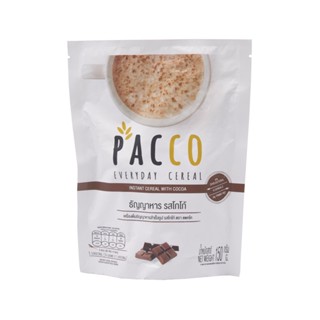 แพคโคธัญญาหาร กรัมPACCO รสโกโก้ 150INSTANT CEREAL WITHCOCOA150G