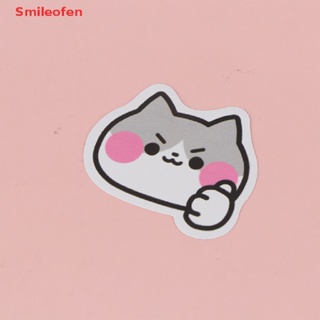 [Smileofen] ใหม่ สติกเกอร์ไวนิล ลายแมวน่ารัก สําหรับตกแต่งสมุดไดอารี่ แล็ปท็อป คอมพิวเตอร์ โทรศัพท์ DIY 45 ชิ้น