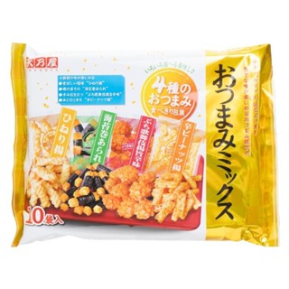 อะมาโนย่าโอสึมามิขนมข้าวอบทอดรวมรส146ก MIX AMANOYA OTSUMAMI146G