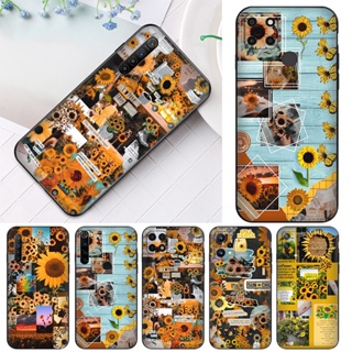 เคสโทรศัพท์มือถือ ซิลิโคนนุ่ม TPU ลายดอกทานตะวัน สําหรับ Realme 2 3 Pro 5i 5S 5 Pro 6i 6 Pro 7i 7 Pro