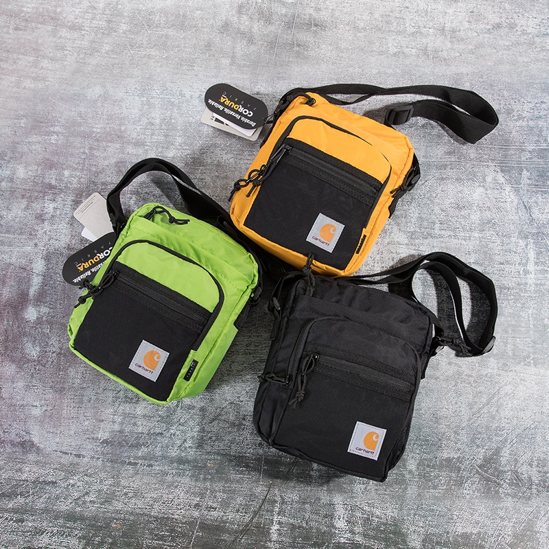Carhartt กระเป๋าสะพายข้าง กระเป๋าสะพายข้าง สไตล์เรียบง่าย สําหรับผู้ชาย