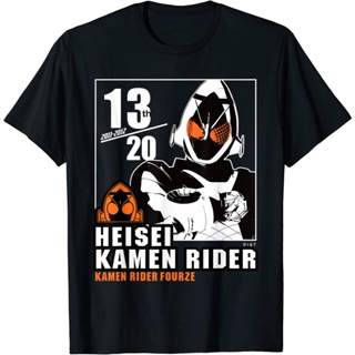 เสื้อยืด พิมพ์ลาย Kamen Rider Fourze Heisei Rider Anniversary สําหรับผู้ชาย ผู้หญิง_01