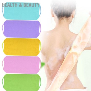 Health &amp; beauty Exfoliating ถู Washcloth ยืดหยุ่น อาบน้ำ ขัดผิว นวด ผ้าขนหนู สายรัด