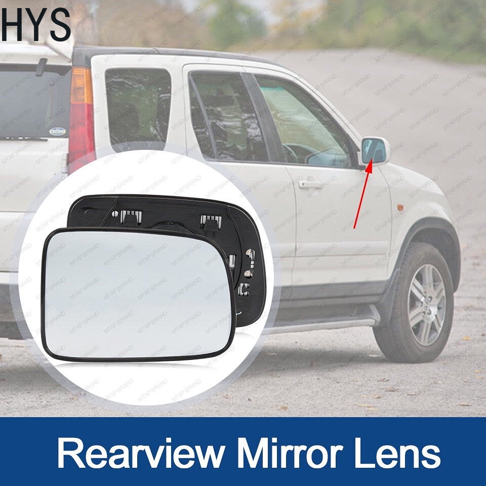 Hys เลนส์กระจกมองข้างนอก สําหรับ HONDA CRV S9A RD5 RD7 ปี 2002-2006