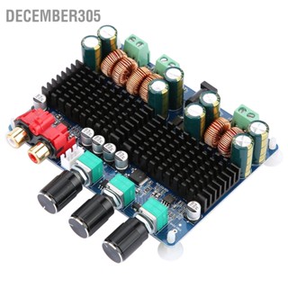 December305 TPA3116 50W*2+100W 2.1 Channel ซับวูฟเฟอร์พลังเสียงดิจิตอลเครื่องขยายเสียง 12-26VDC