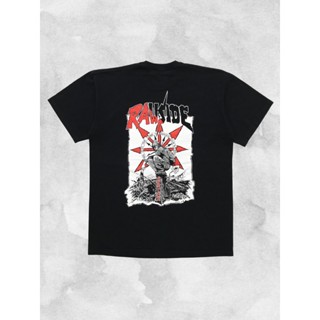 tshirtเสื้อยืดคอกลมฤดูร้อนเสื้อยืด พิมพ์ลายวงร็อค Rawside 2005 Vine Hardcore 90S สไตล์พังก์ร็อคSto4XL