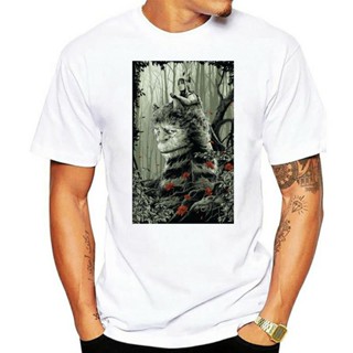 Cotton T-Shirt Where The Wild Things Are Movie 100% MenS E0248 Custom Print Tee Shirt_05