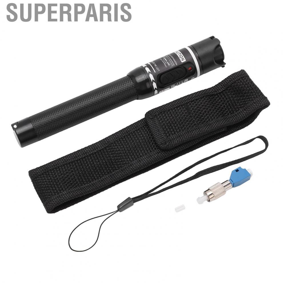 Superparis VFL Red Light Pen  50km Fiber Optic Cable Meter Stable Output for Testing
