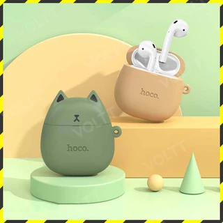 HOCO EW45 หูฟังบลูทูธ v5.3 TWS พร้อมเคสซิลิโคน ไมค์ในตัว สแตนด์บาย 200ชม. หูฟังไร้สาย เคสหูฟัง หูฟัง Bluetooth hc3