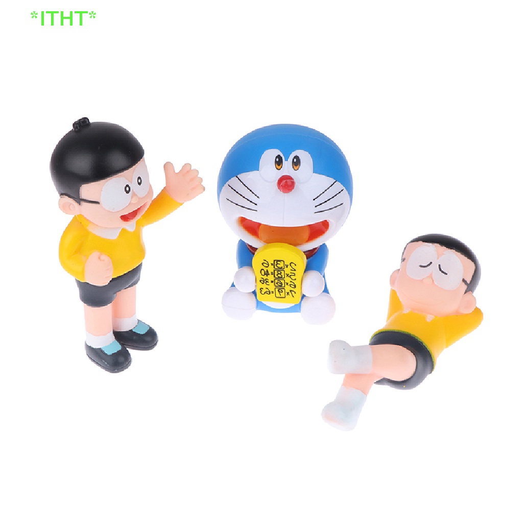 Itht> ใหม่ โมเดลฟิกเกอร์ อนิเมะโดราเอมอน สําหรับตกแต่งสวน ภูมิทัศน์