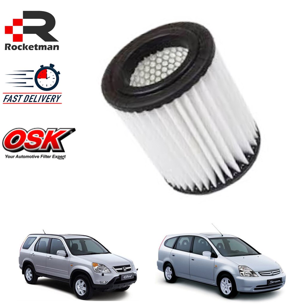 OSK AIR FILTER HONDA CRV 2002-2006 S9A STREAM 2.0 RN1 2000-2006 (17220-PNA-003)