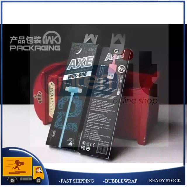 Wk 2in1 Data Charger Cable WDC-008