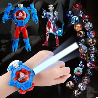 Marvel Avengers 4 Iron Man Captain America Spiderman LOL Surprise Doll Robot Transform Digital Electronic Kids Watch