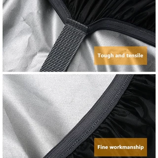 Gtubike 20-80L น้ําหนักเบาสะท้อนแสง Rain Cover กระเป๋าเป้สะพายหลังกระเป๋ากันน้ํากลางแจ้งขี่จักรยานปีนเขาเดินป่าฝุ่น Raincover