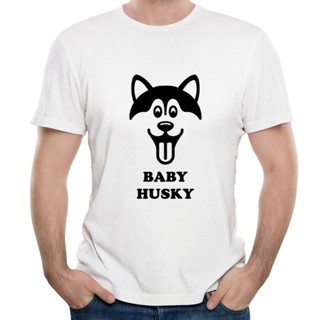 Men T-Shirt New Year Day Baby Husky Europe Unisex Tops Shirt Summer Loose New Design TShirt Comfortable Unique TShi_04