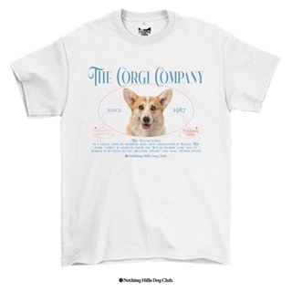 เสื้อยืดลาย WELSH CORGI (เวลช์ คอร์กี้)Classic Cotton Unisex by 【Nothing Hills】_01