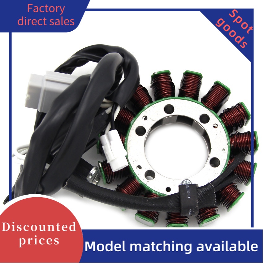 รถจักรยานยนต์ Stator Coil เครื่องกําเนิดไฟฟ้า Comp 12V สําหรับ Yamaha YXM700 ไวกิ้ง 700 YXR700 แรดไว