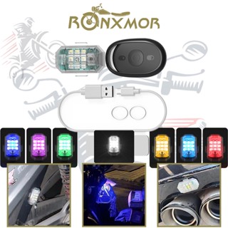 Ronxmor หลอดไฟ Led ไร้สาย อเนกประสงค์ ควบคุมระยะไกล หลากสี สําหรับรถจักรยานยนต์ รถยนต์