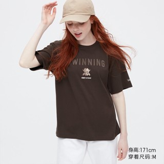 🔥 Uniqlo UT เสื้อยืดแขนสั้น พิมพ์ลายดิสนีย์ สําหรับผู้หญิง 452991 ยูนิโคล่ 🔥