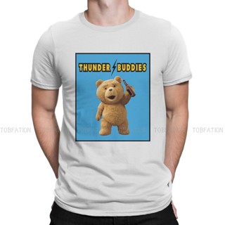 Thunder Buddies Unique TShirt Teddy Bear Ted Comfortable New Design Gift Clothes T Shirt Stuff Hot Sale Tops Tee_02