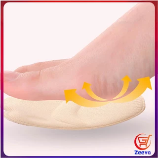 Zeeva แผ่นรองจมูกเท้า รองพื้นรองเท้าครึ่งขนาด แผ่นรองฝ่าเท้า ส้นสูง half size insole
