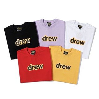 9627# Drew House new logo printed cotton short sleeve T-shirt_01