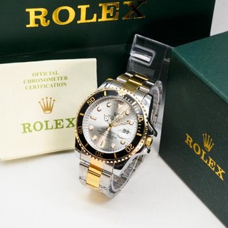 Jam Tangan Pria Mewah Anti Air Rolex Submariner Premium Free Box & Baterai Cadangan