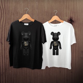 Bearbrick T-shirt, black and white shirt, cool cotton fabric, high quality print, unisex BST01_05