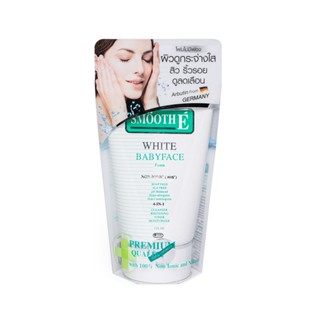 White สมูทอีไวท์เบบี้เฟชโฟม E 2ออนซ์ผลิตภัณฑ์ดูแลผิวหน้าSmooth Baby Face Foam 2oz