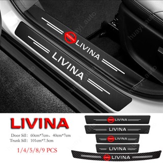 สติกเกอร์ ป้องกันรอยขีดข่วน กันน้ํา สําหรับติดรถยนต์ Nissan Livina