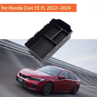 กล่องเก็บของที่พักแขนกลาง อุปกรณ์เสริม สําหรับรถยนต์ Honda Civic 11 FE FL 2022 2023 2024