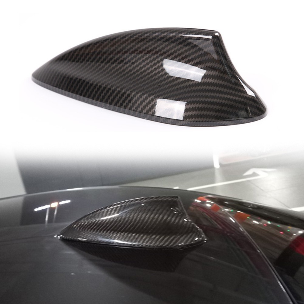 Hh227 คาร์บอนไฟเบอร์ Fin Antenna Cover Fit สําหรับ BMW F22 F23 F30 F32 M2 M3 M4 G30